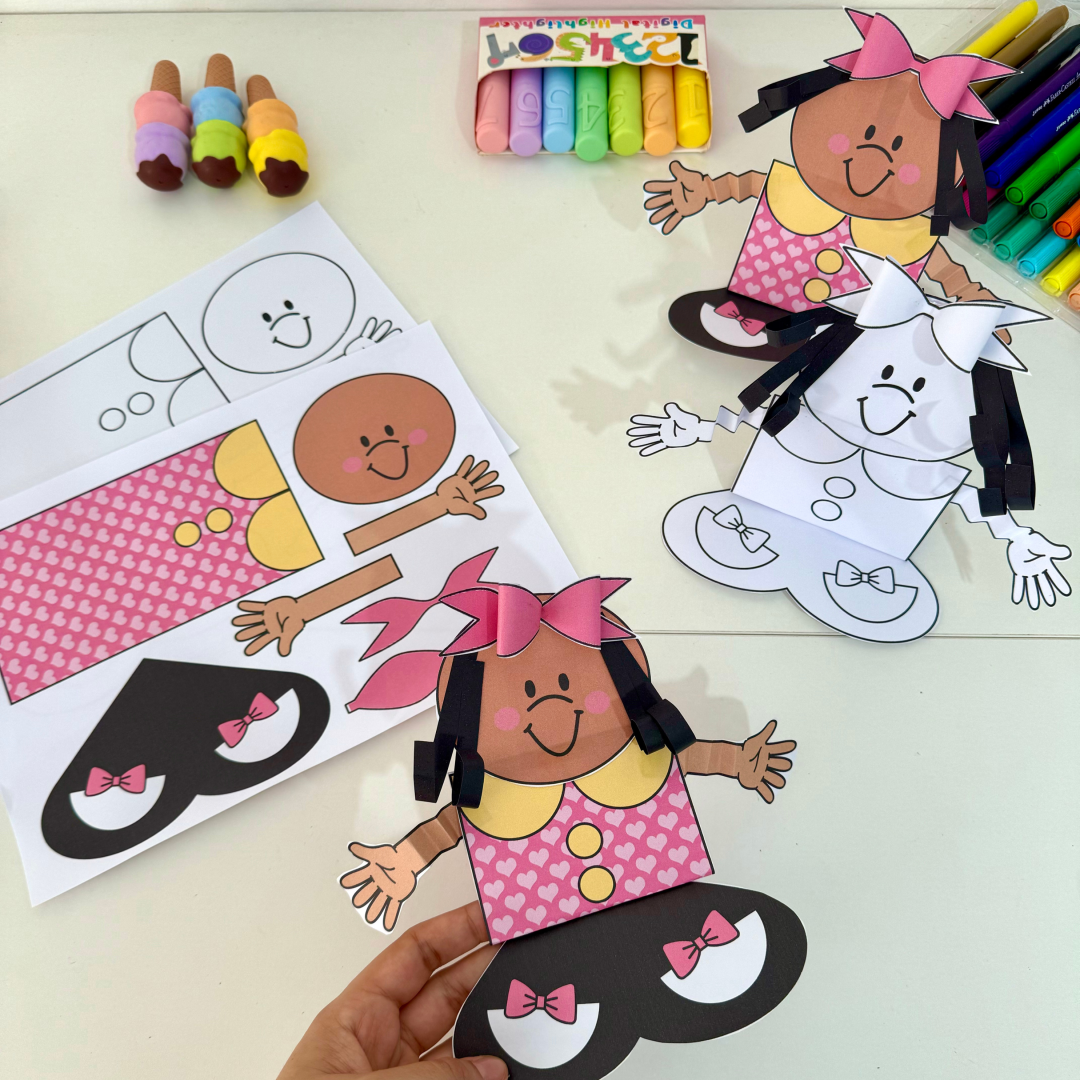 Menina Bonita do Laço de Fita 3D