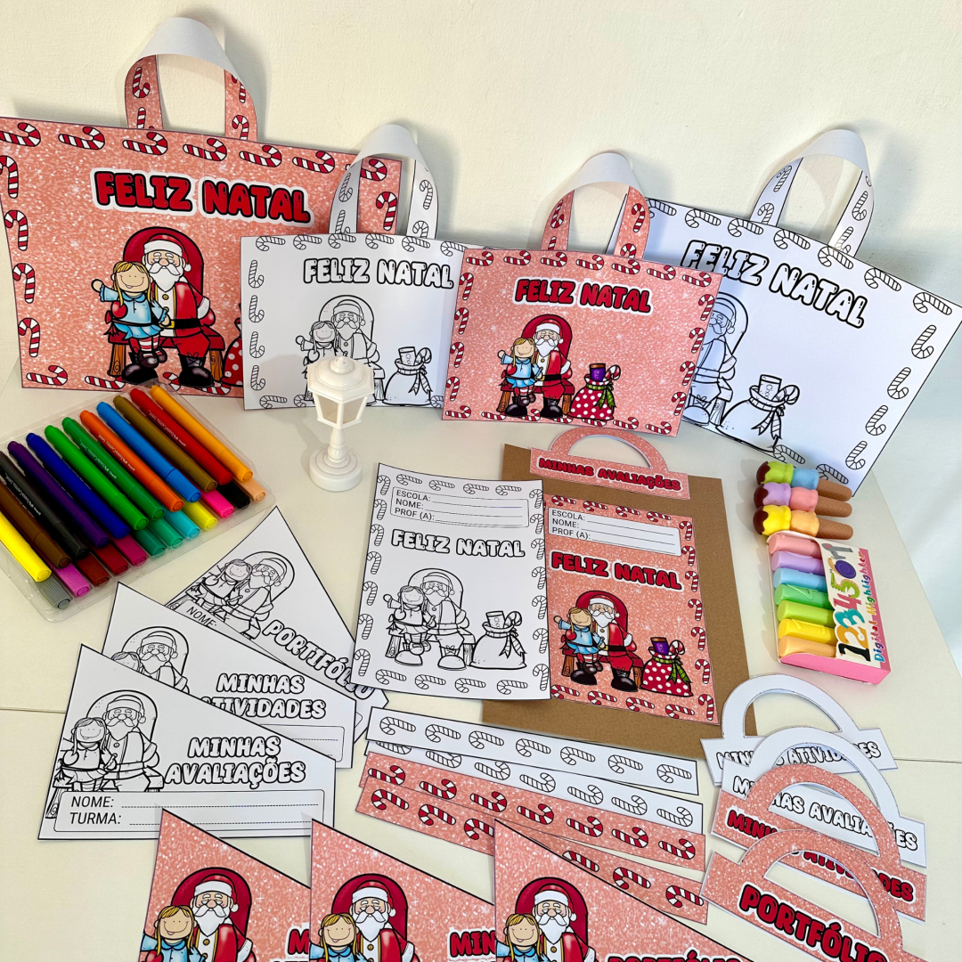 Kit Capas Tema Natal