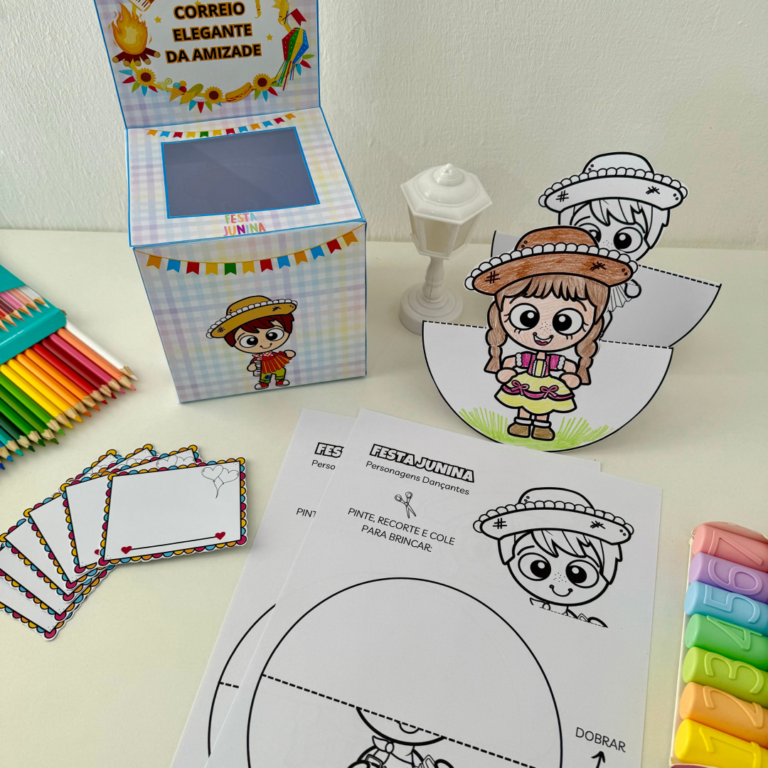Correio Elegante da Amizade + Personagens Dançantes