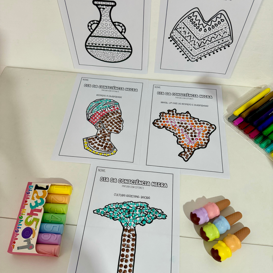 Pintura Consciência Negra