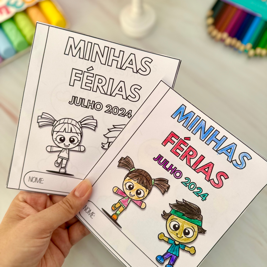 Revistinha Minhas Férias