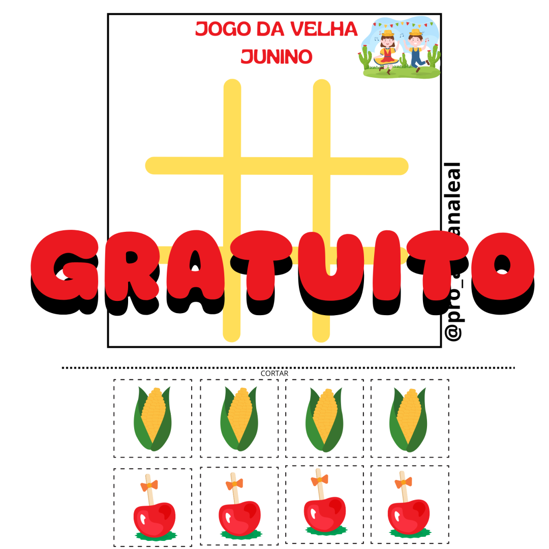Jogo da Velha - Junino