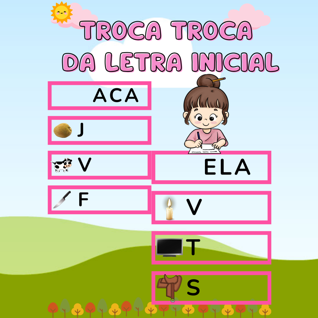 Troca Troca Letra Inicial