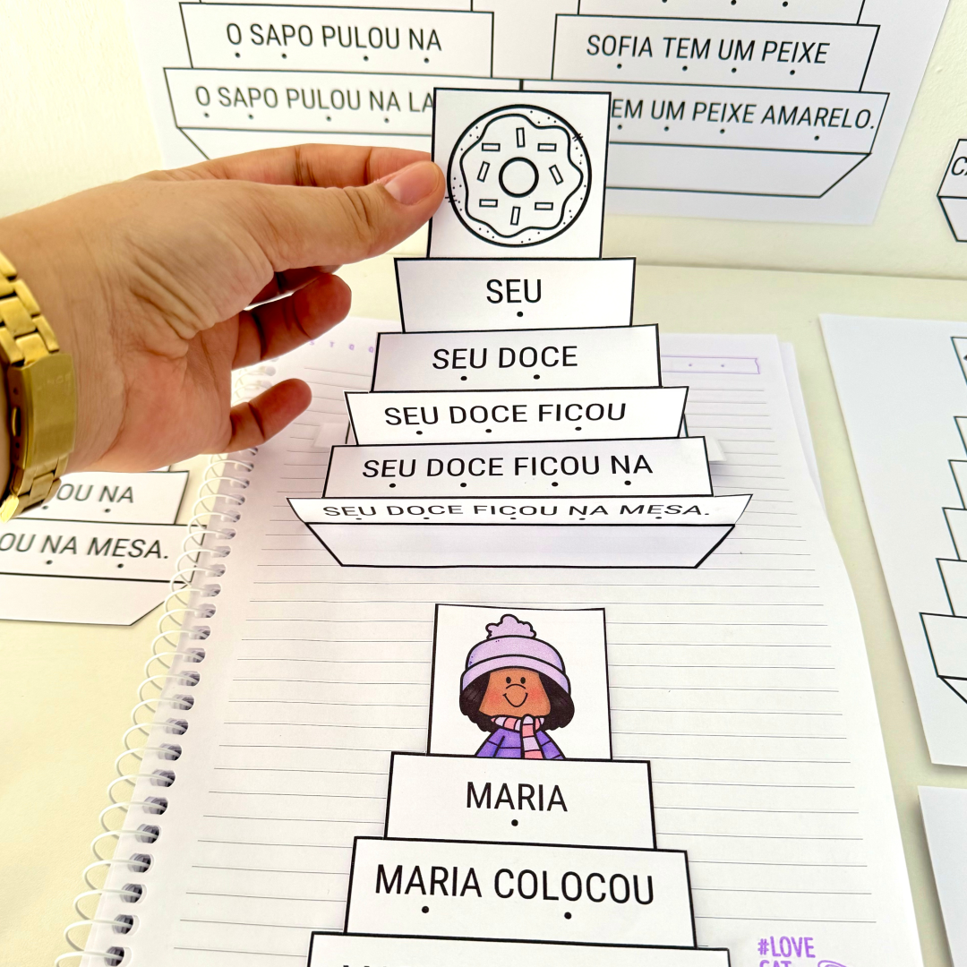 Fichas de Leitura - Fluência Leitora