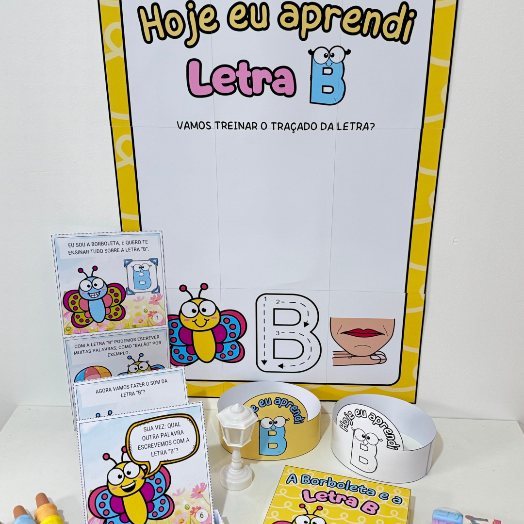 História e Cartaz Letra B