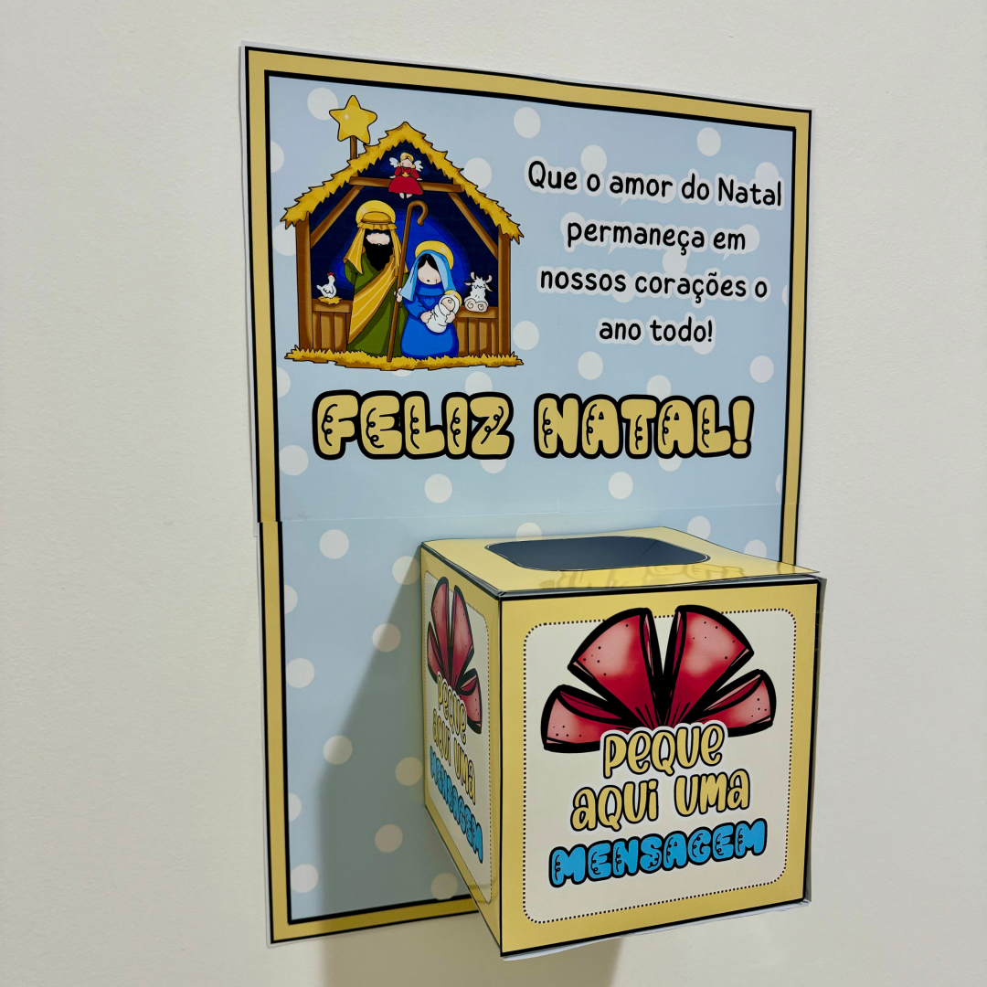 Cartaz Mensagens de Natal