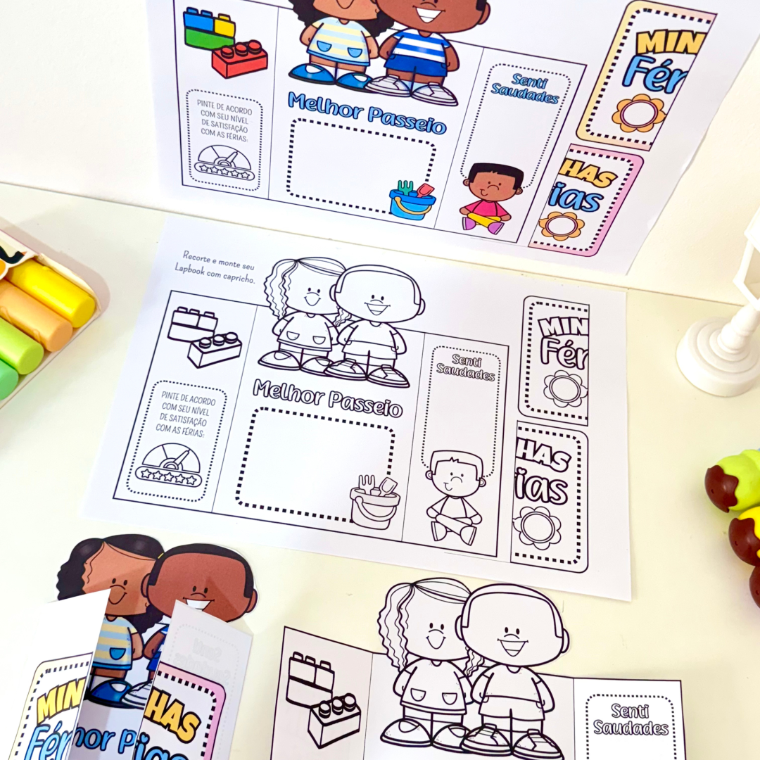 Lapbook Minhas Férias