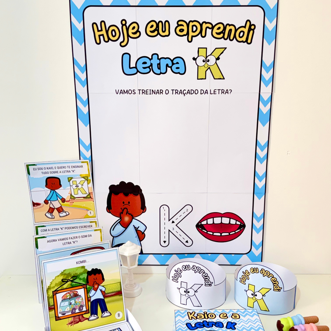 História e Cartaz Letra K