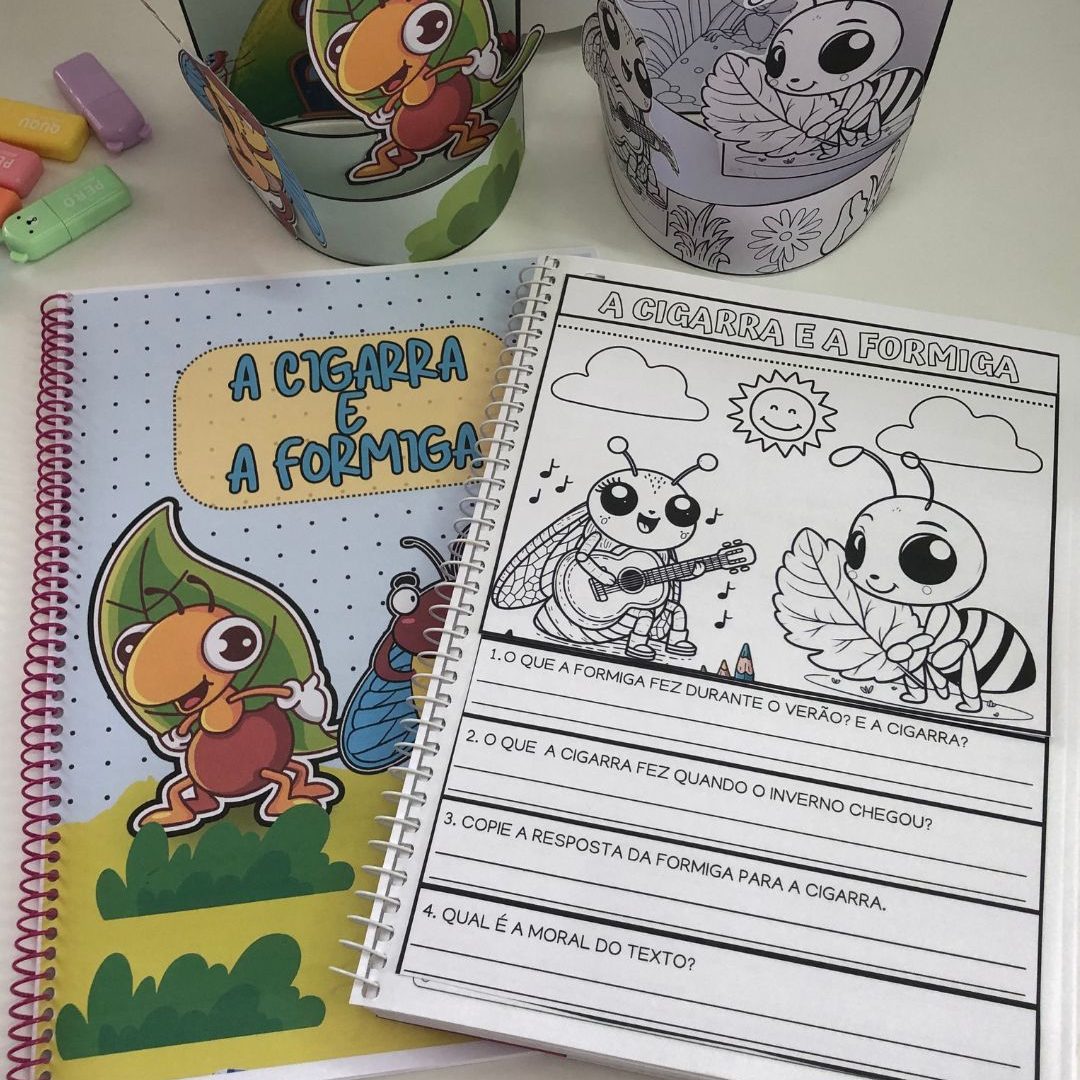 Sequência "A cigarra e a Formiga"