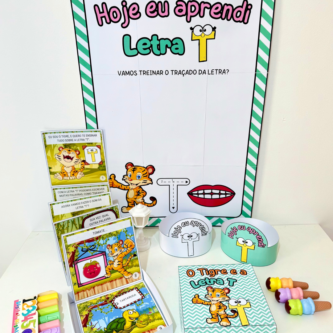 História e Cartaz Letra T