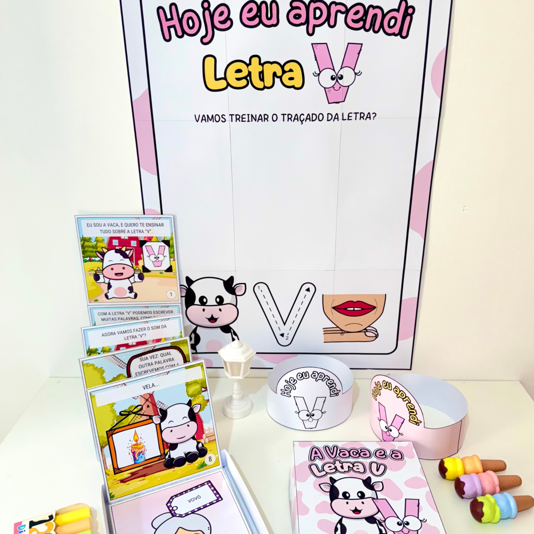 História e Cartaz Letra V