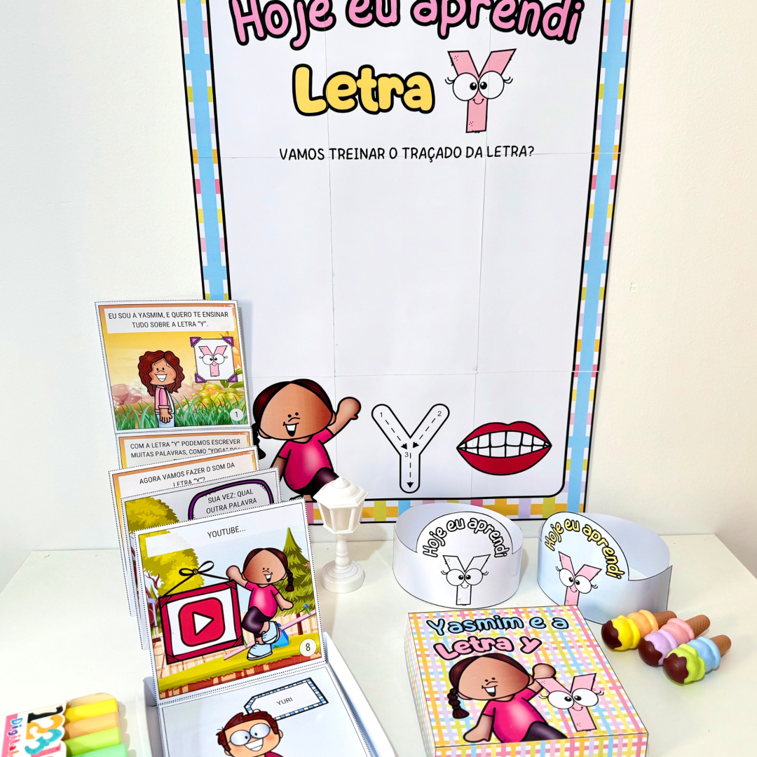 História e Cartaz Letra Y
