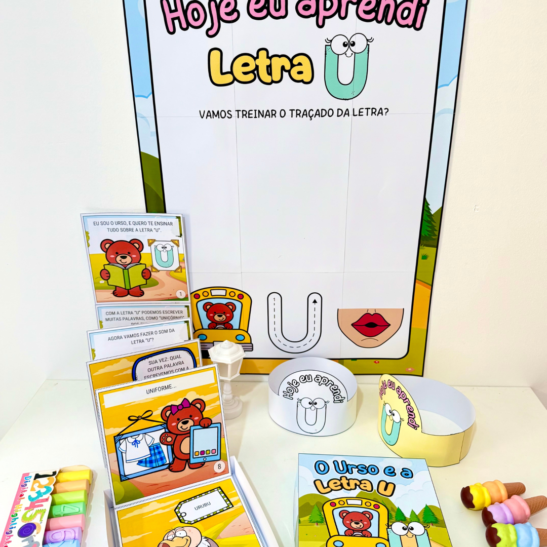 História e Cartaz Letra U