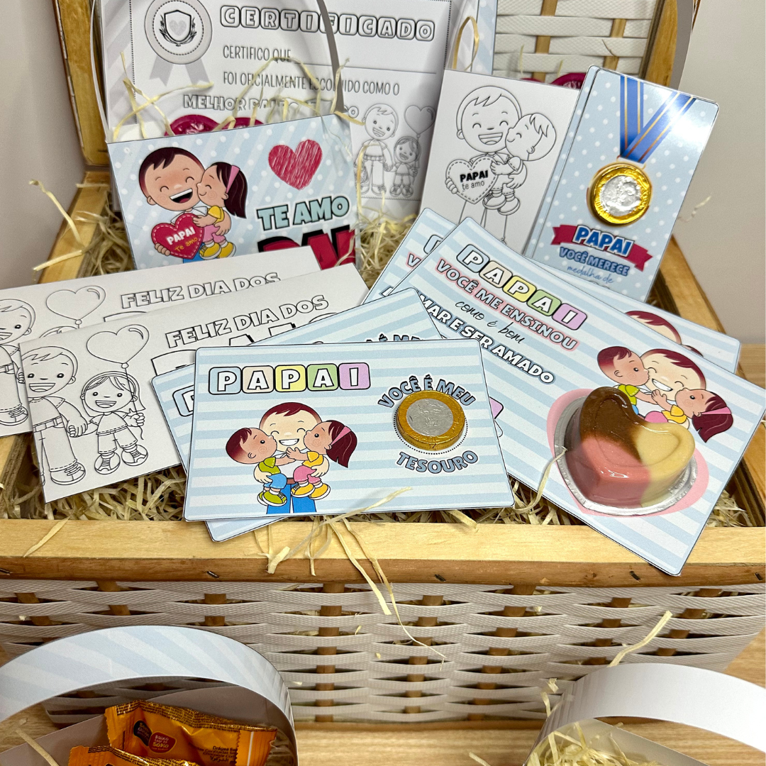 Kit Lembrancinhas Dia dos Pais