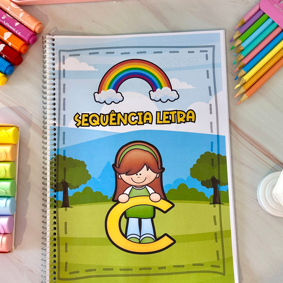 Apostila de Alfabetização Letra "C"