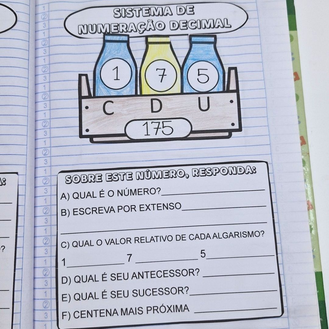 Sistema de numeração Decimal -Caixinha