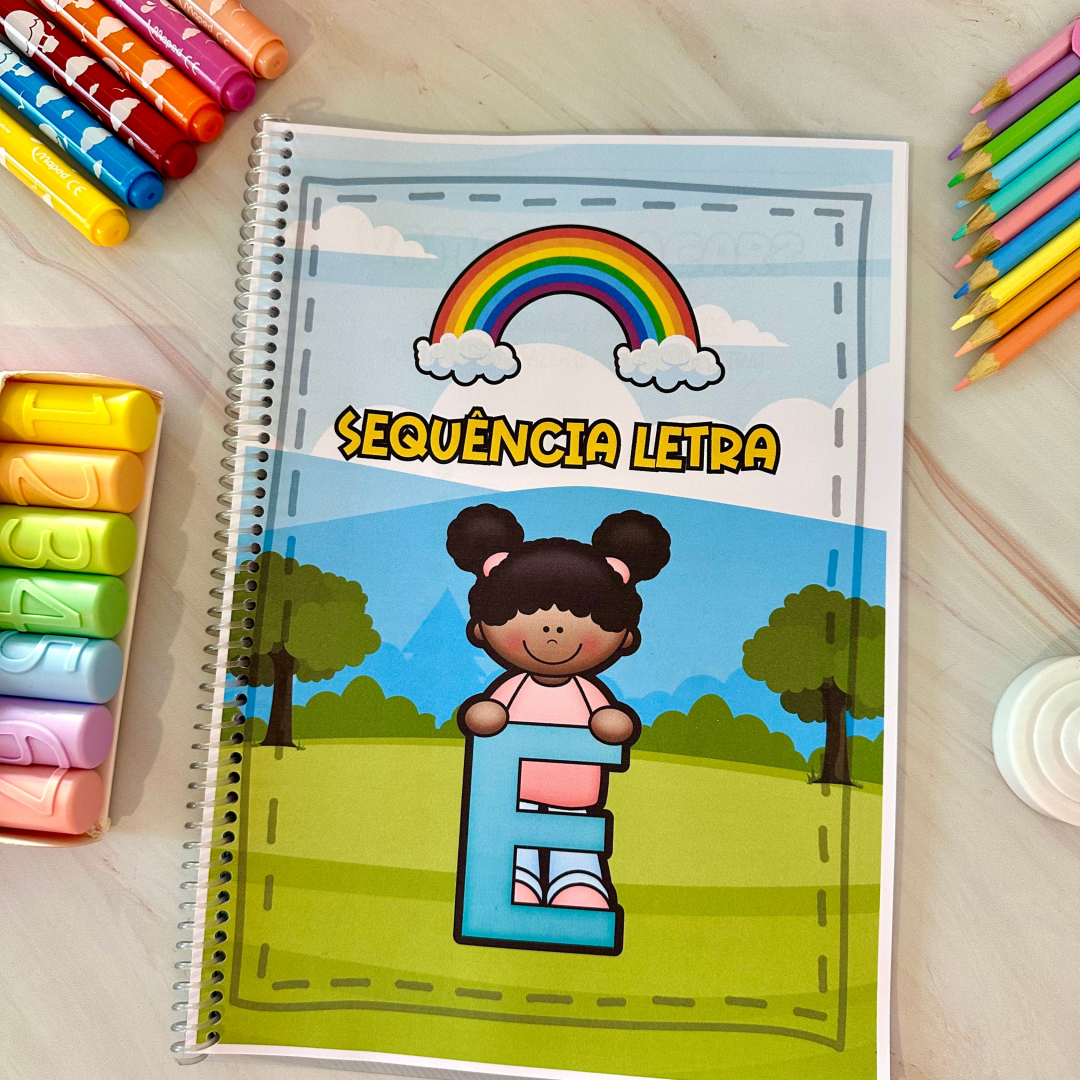 Apostila de Alfabetização Letra "E"