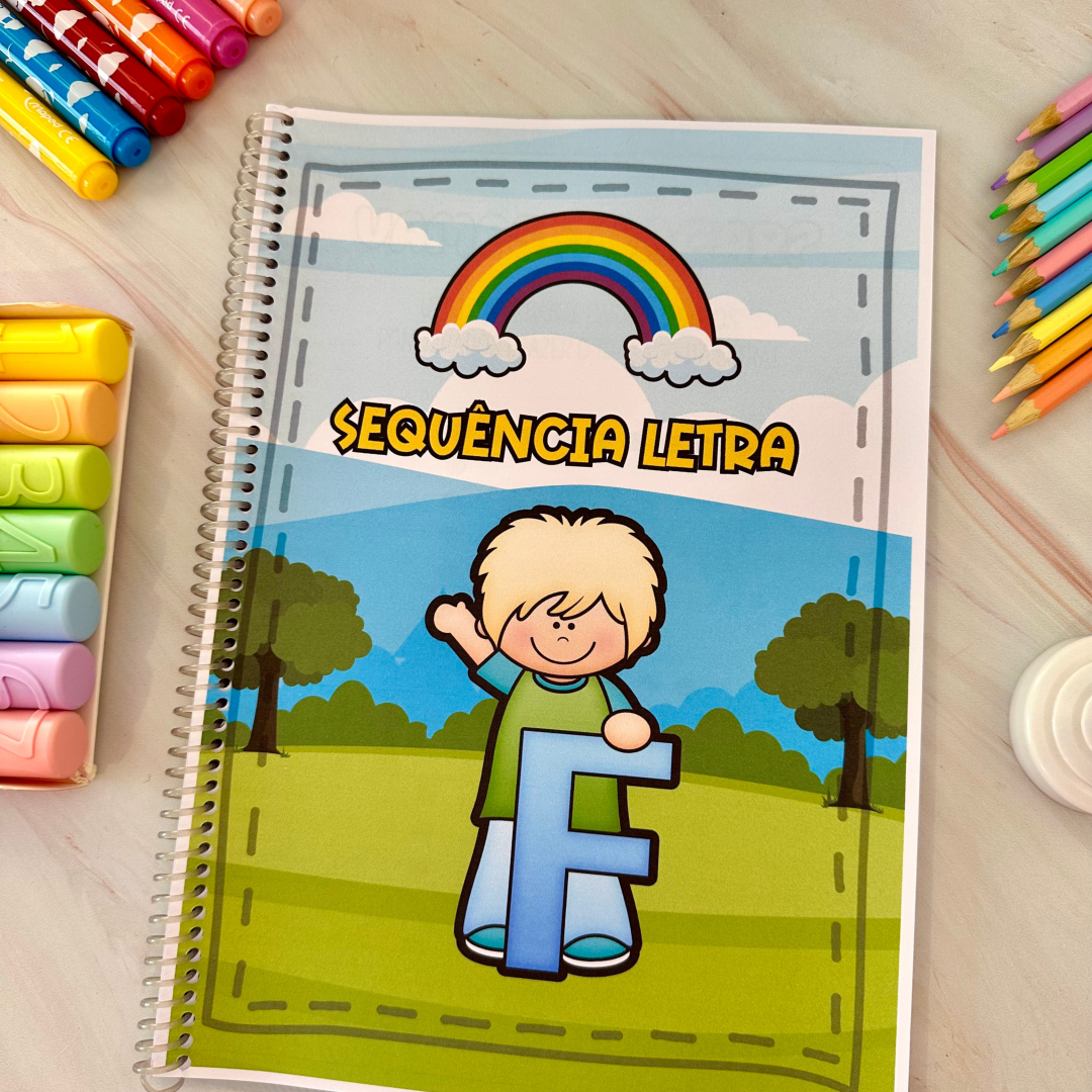 Apostila de Alfabetização Letra "F"