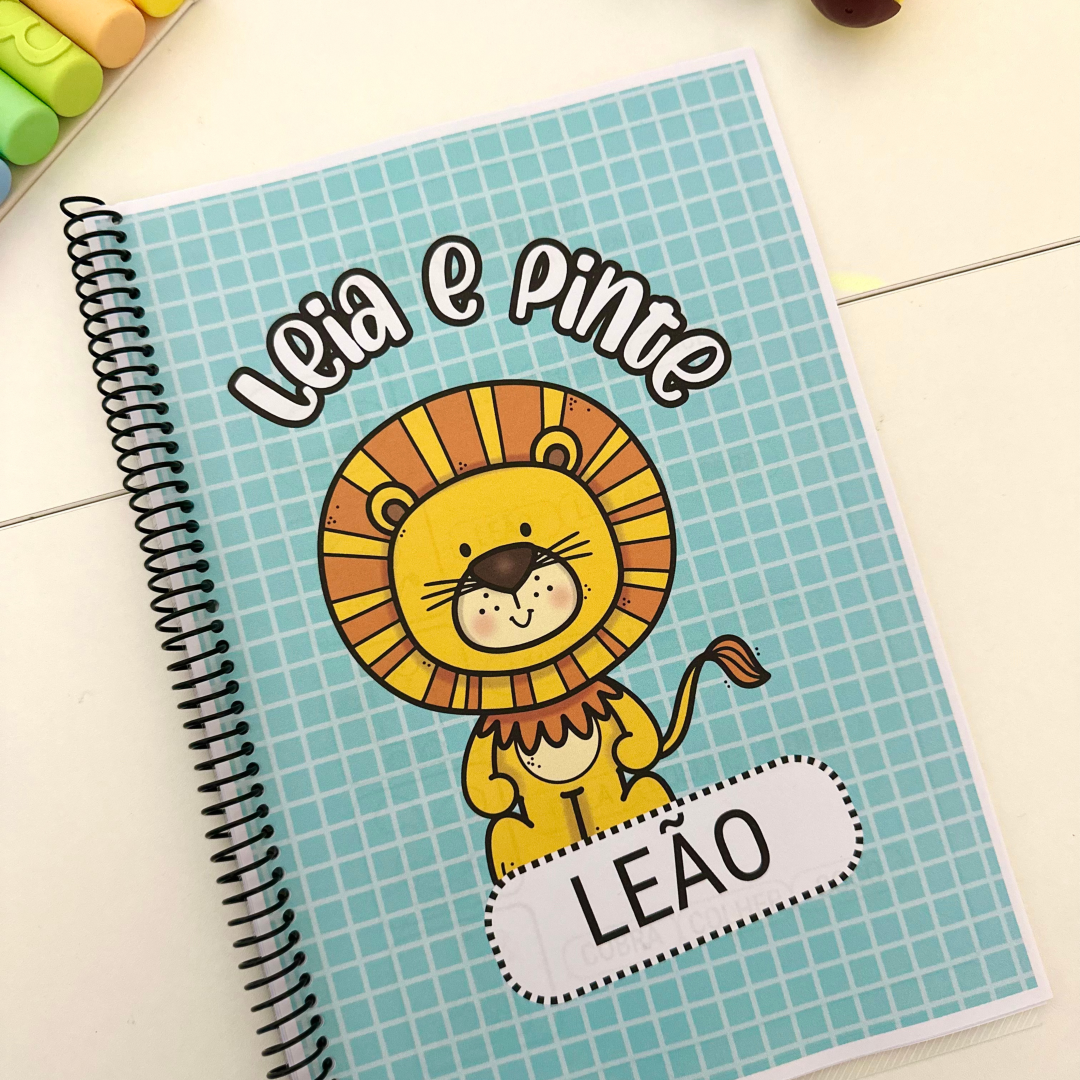 Leia e Pinte - Sílabas Complexas