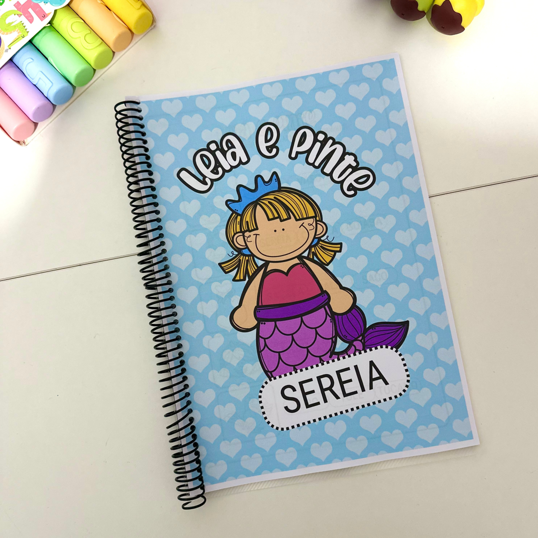 Leia e Pinte- Sílabas Simples