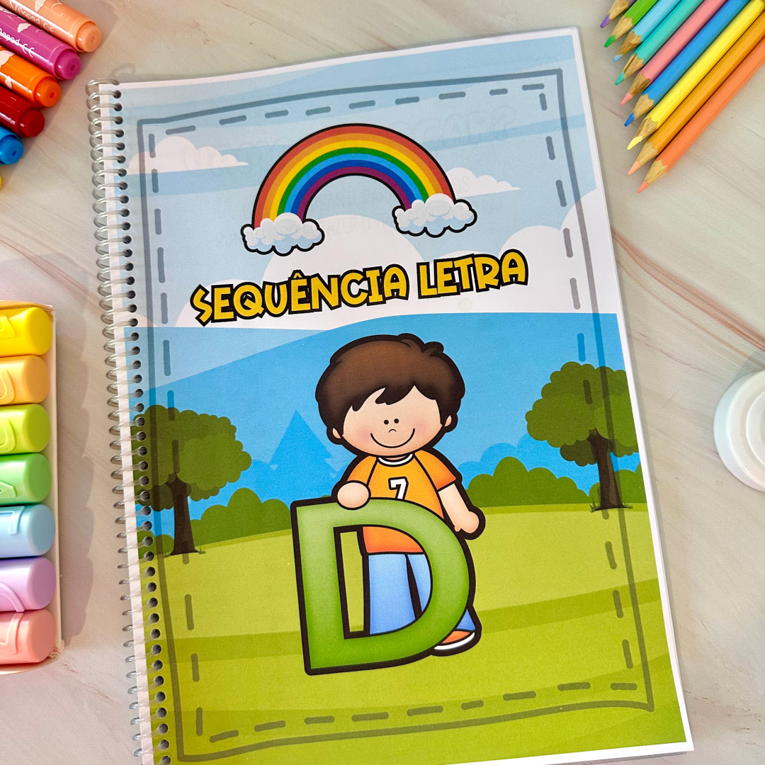 Apostila de Alfabetização Letra "D"