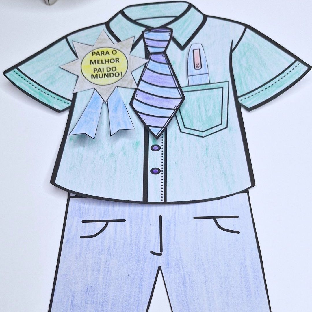 Cartão Interativo Dia dos Pais