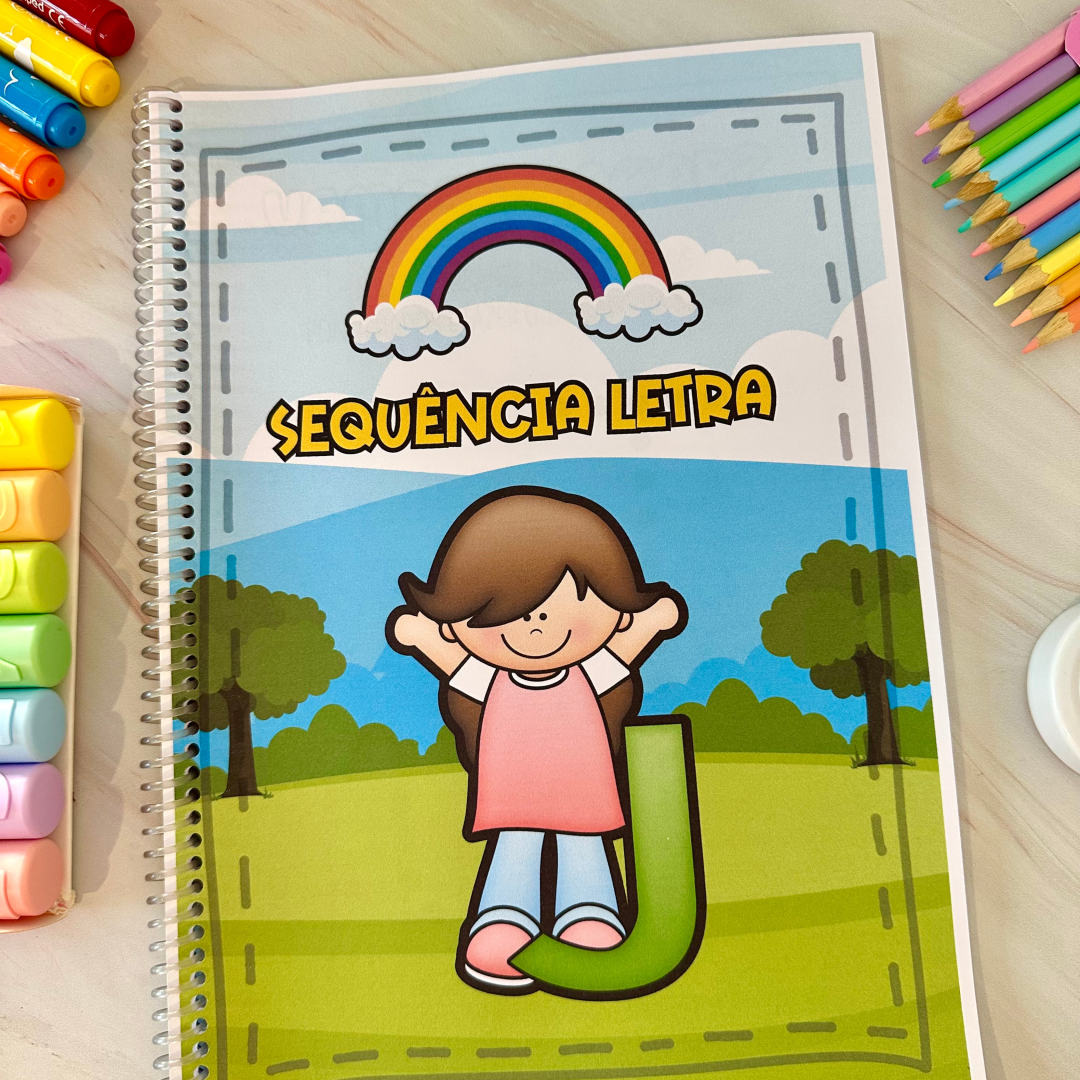 Apostila de Alfabetização Letra "J"