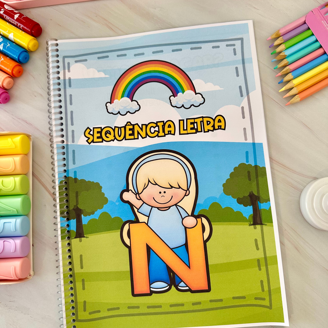 Apostila de Alfabetização Letra "N"