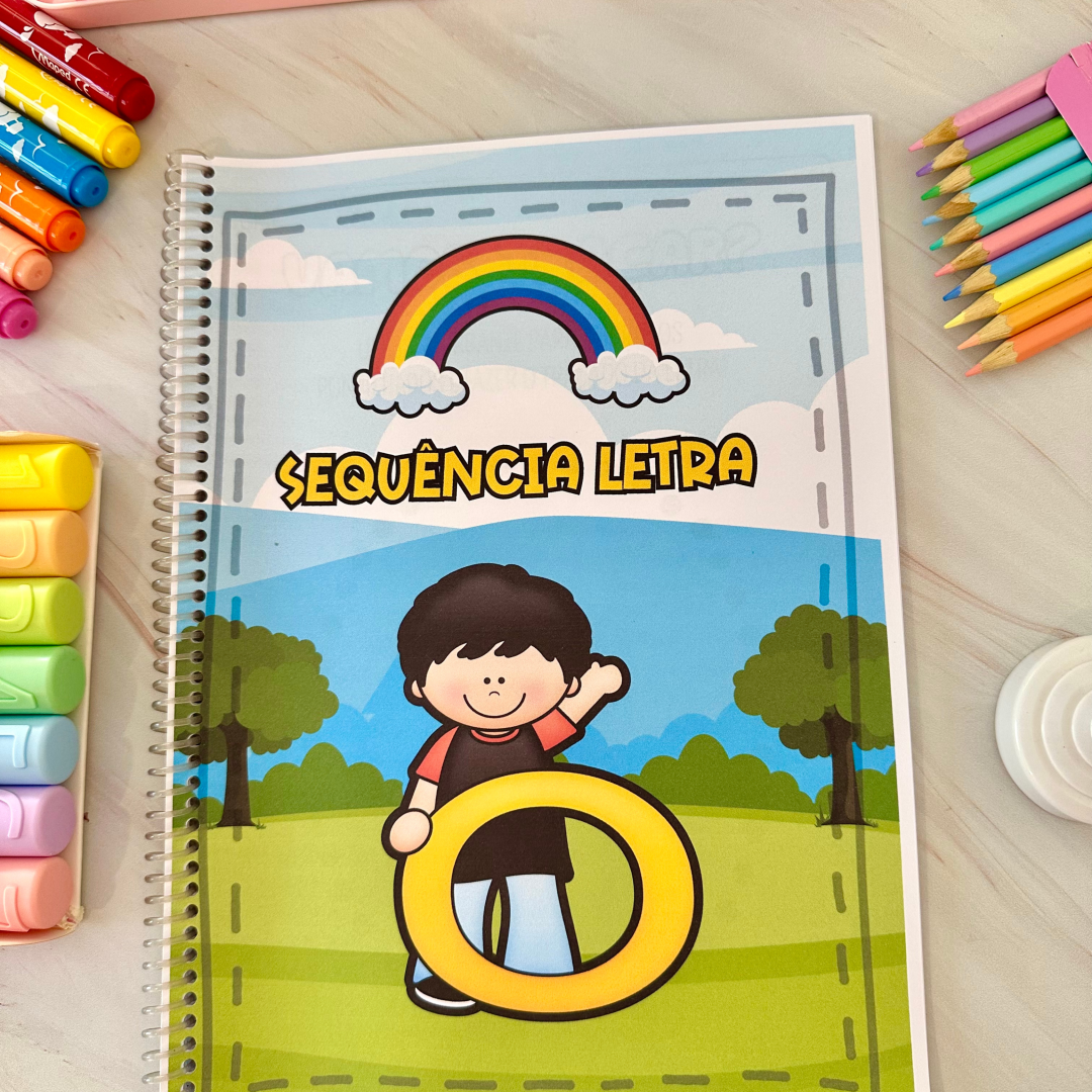 Apostila de Alfabetização Letra "O"