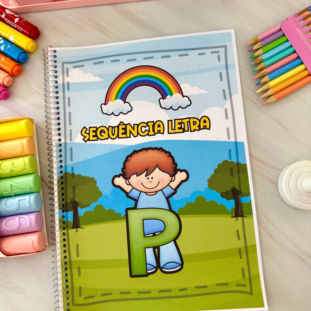 Apostila de Alfabetização Letra "P"