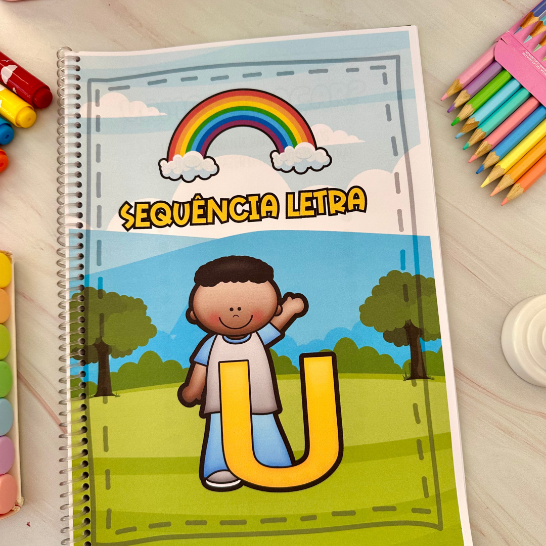 Apostila de Alfabetização Letra "U"