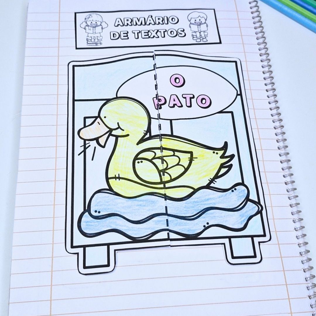 Atividades de Leitura e Interpretação - Armários de Textos