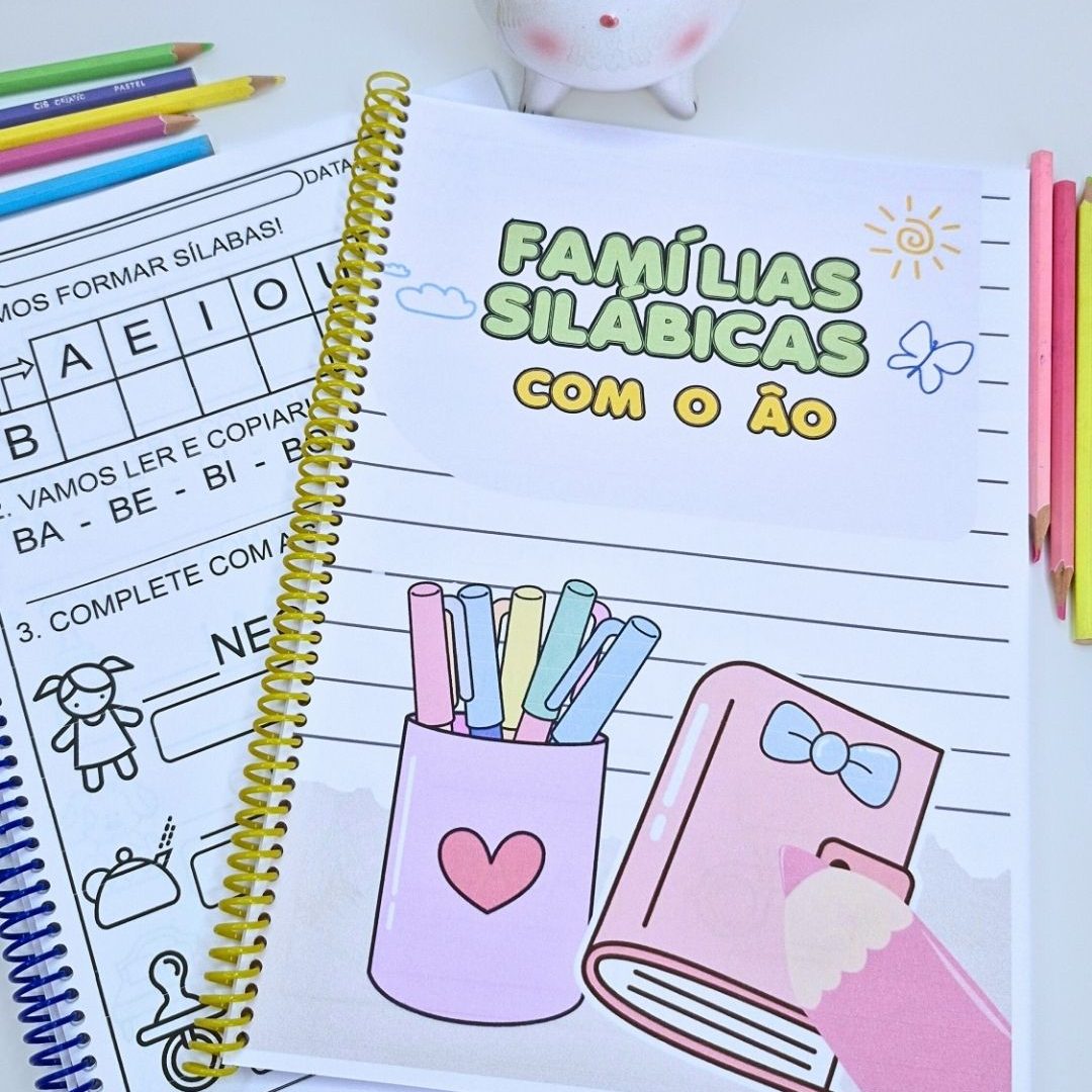 Cartilha Sílabas Simples com - ÃO