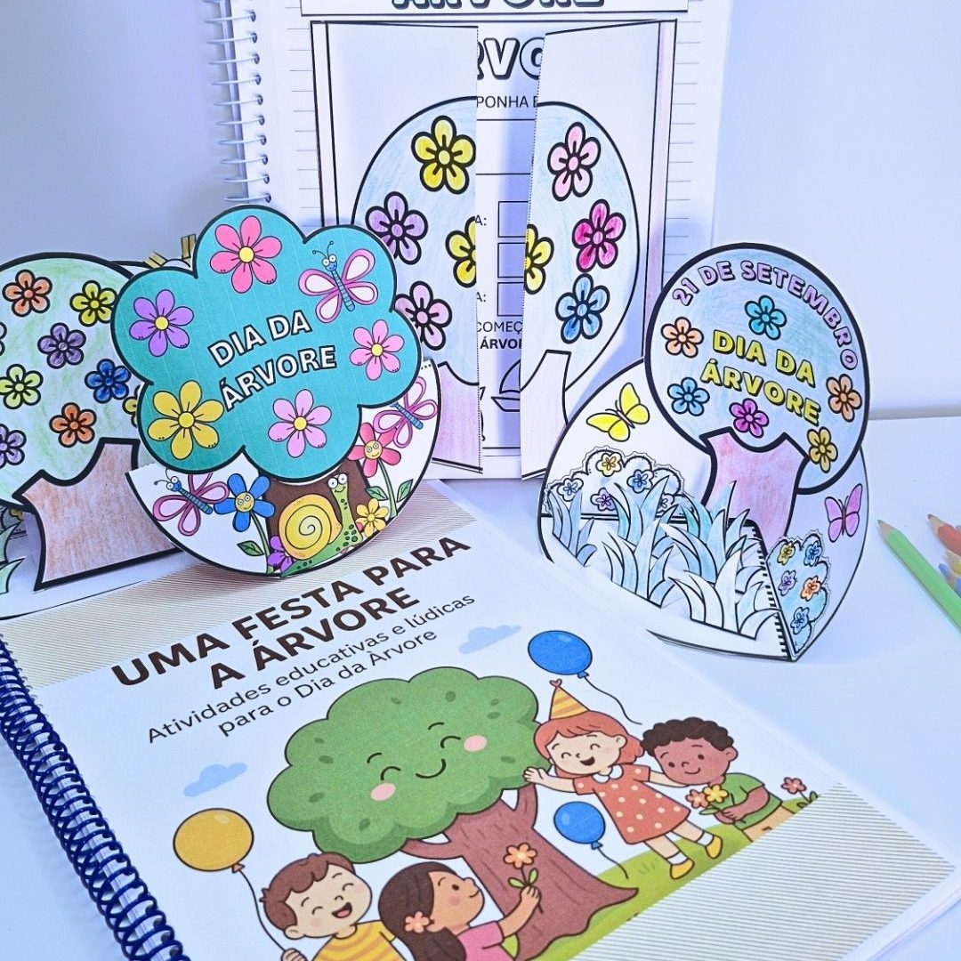 Apostila e Cenários- Uma Festa Para Árvore