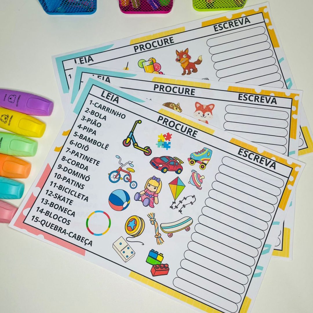 Leitura - Olhou, Achou, Escreveu!