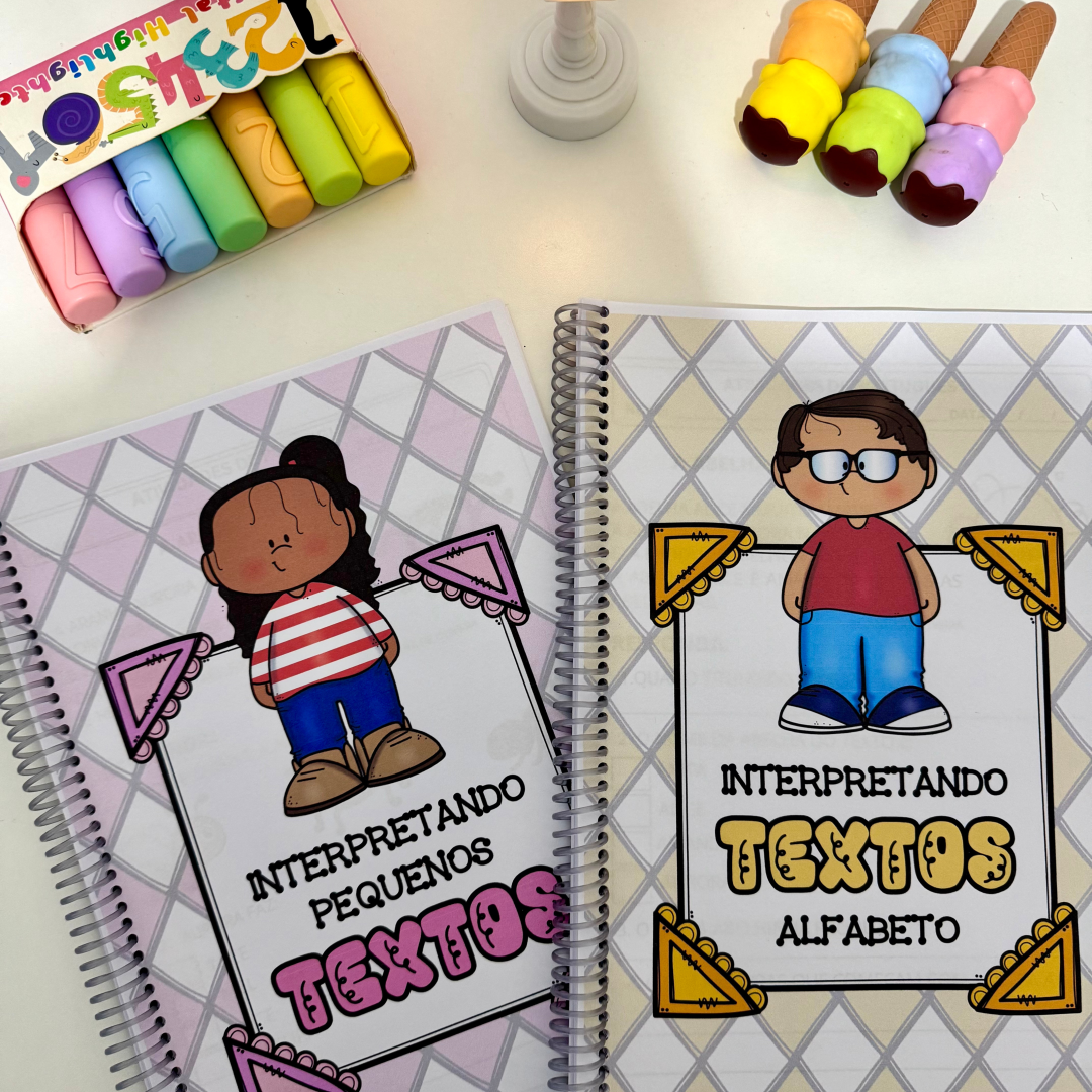 Combo de apostilas -Interpretação de Pequenos textos