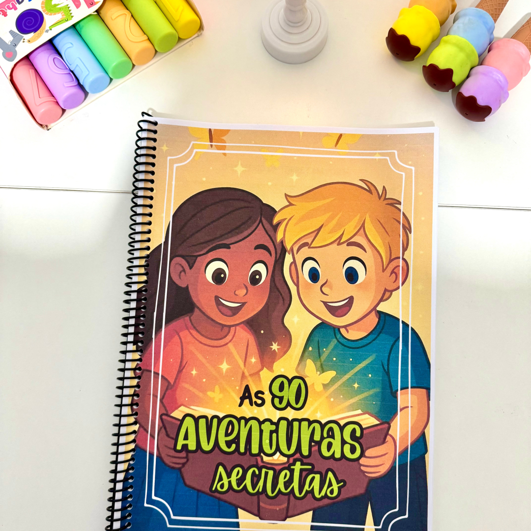 As 90 Aventuras Secretas- Histórias Ilustradas