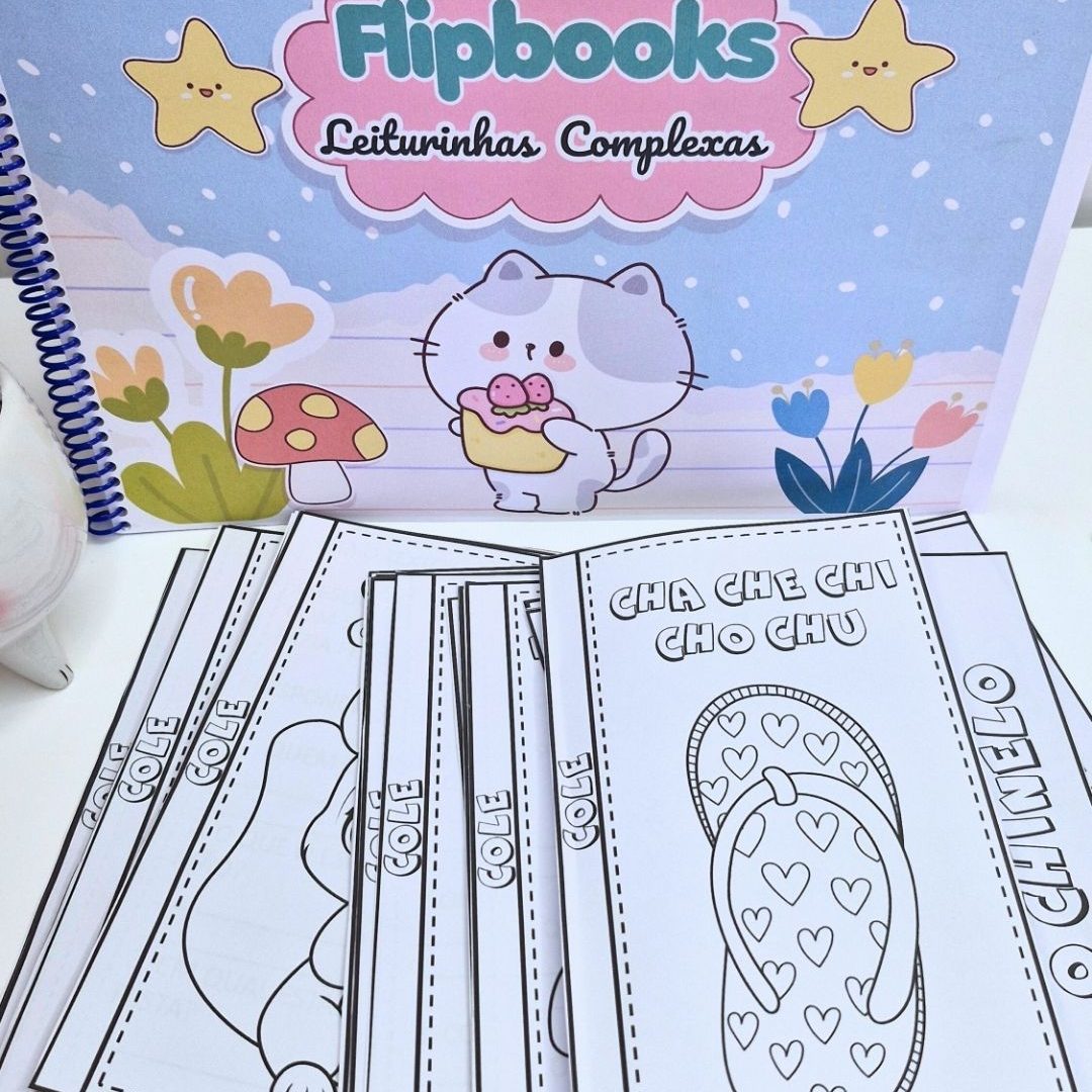 Flipbooks Leiturinhas Sílabas Complexas