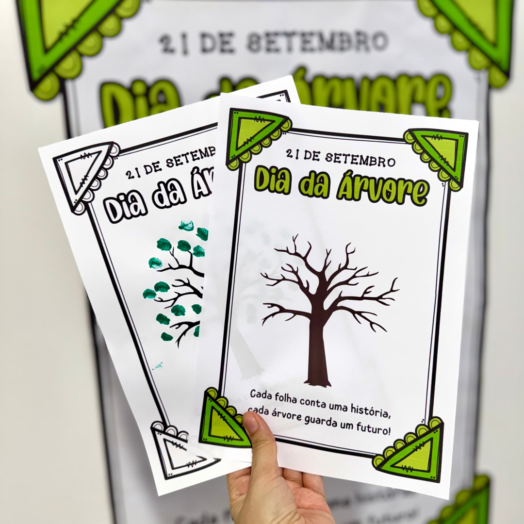 Cartaz Colaborativo Dia da Árvore